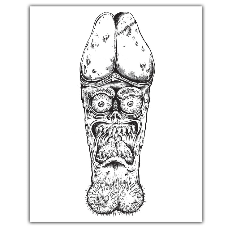 Lobo Ramirez "Angry Penis" Print