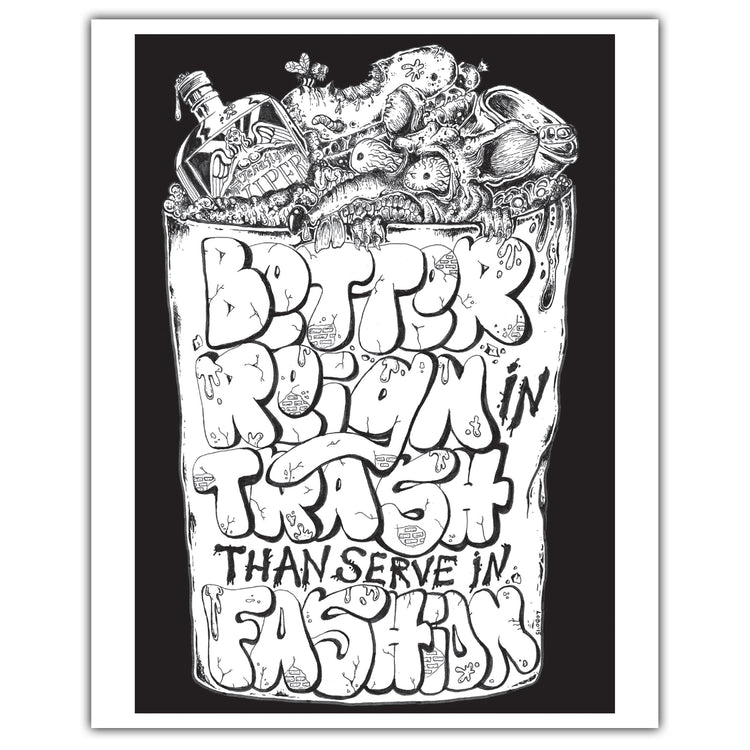 Lobo Ramirez "Better Reign In Thrash" Print