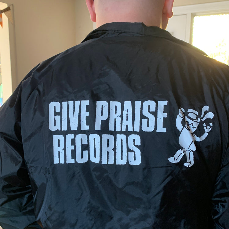 Give Praise Records "Robot Windbreaker" Windbreaker