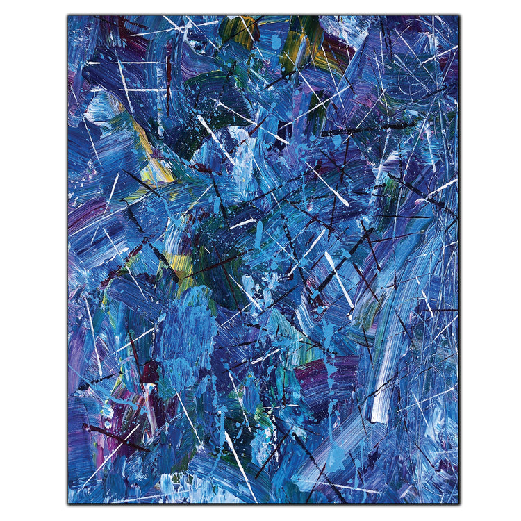 OJ Flynn "Layers Divide" Print