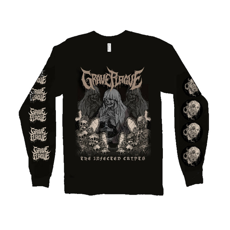 Grave Plague "The Infected Crypts" Longsleeve
